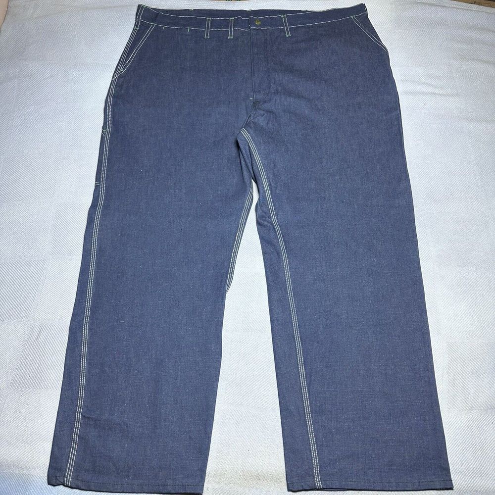 Vintage OshKosh B'Gosh Union Made Sanforized Blue Denim Jeans Men's‎ Size 45x31